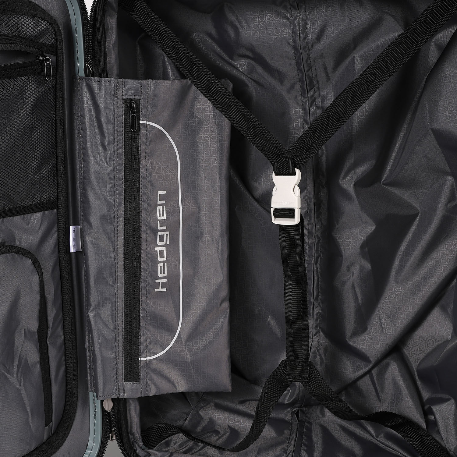 Hedgren Comby GRIP M EXP 65cm Spinner Grey Green