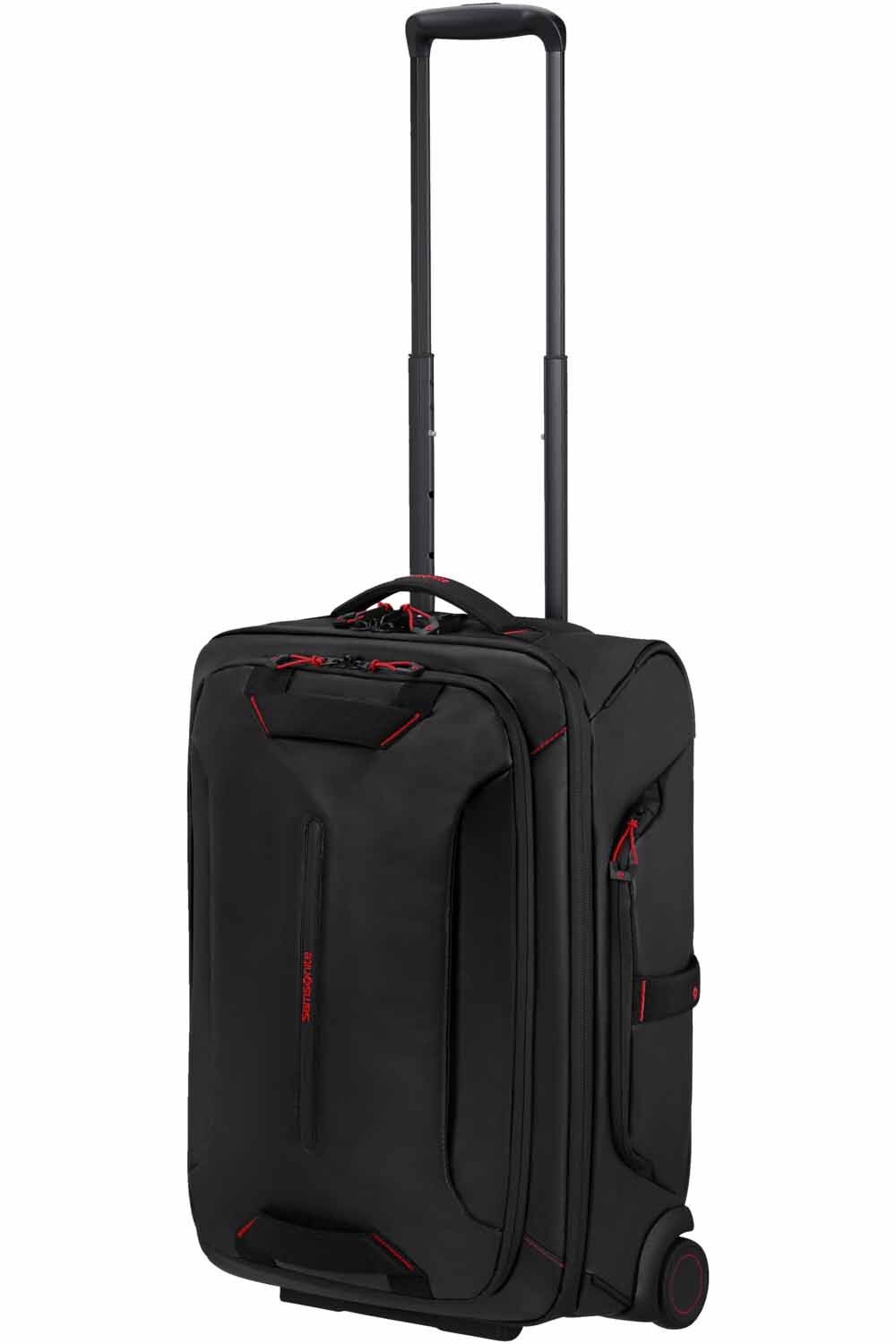 Samsonite Ecodiver Reisetasche mit Rollen 55cm + GRATIS HOTELGUTSCHEIN Schwarz