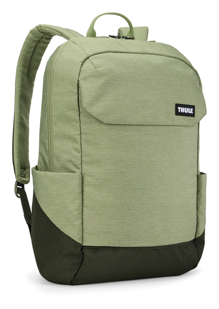 THULE Lithos Rucksack 20 L, mit 15,6" Laptopfach Quiet green/Darkest Green