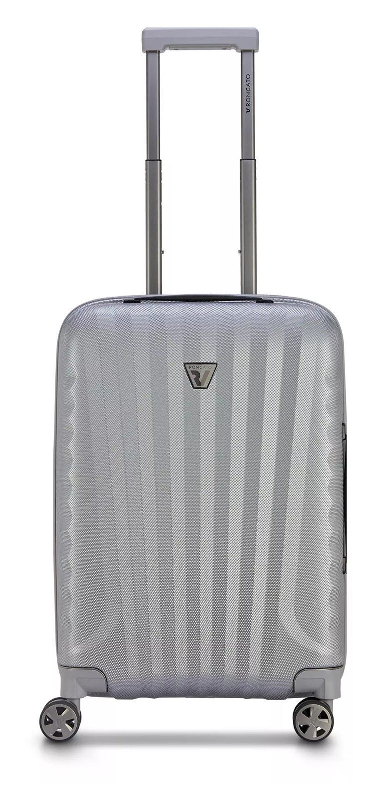Roncato UNO PREMIUM 3.0 Cabin Koffer S (55cm) Erweiterbar Silber