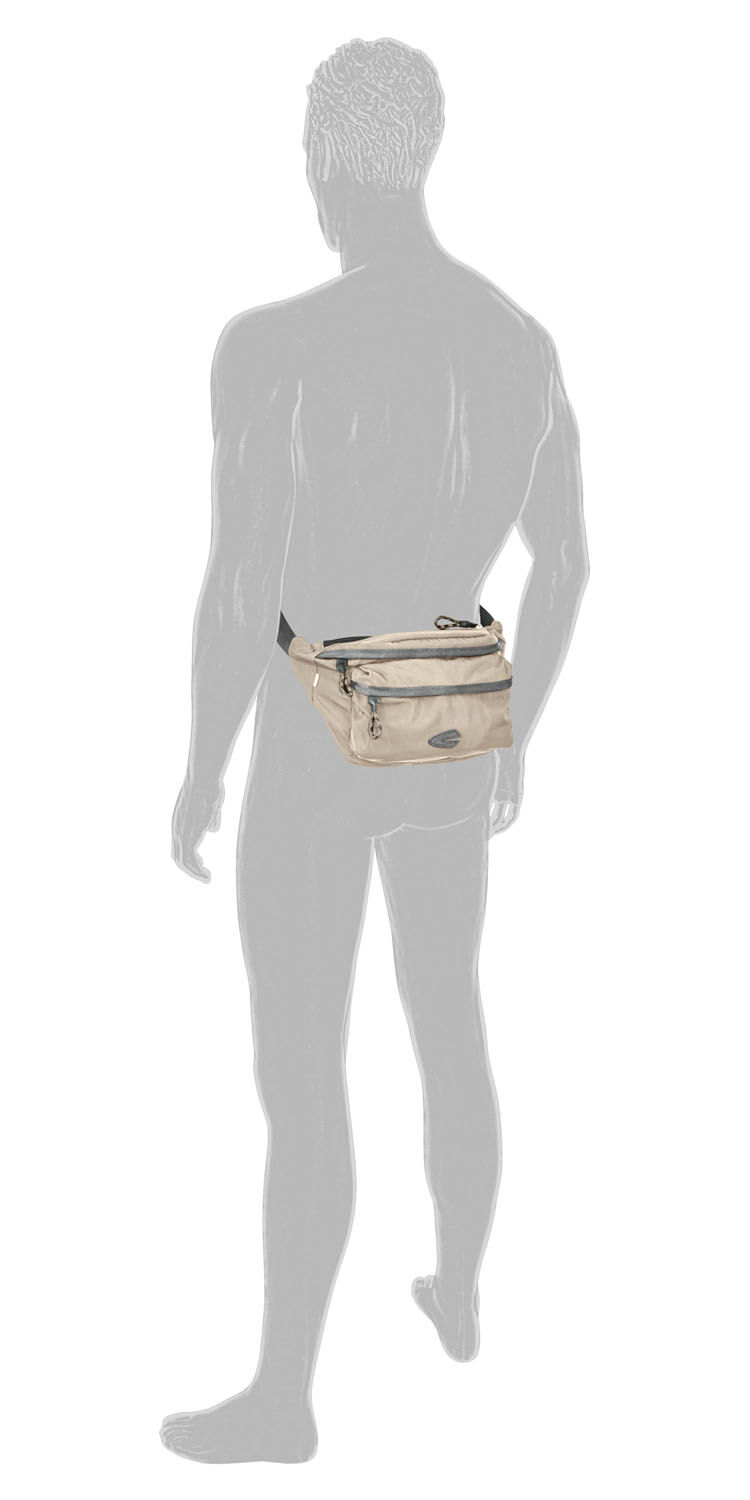 Camel Active Terra Belt Bag M aus recyceltem Nylon 4224 Beige