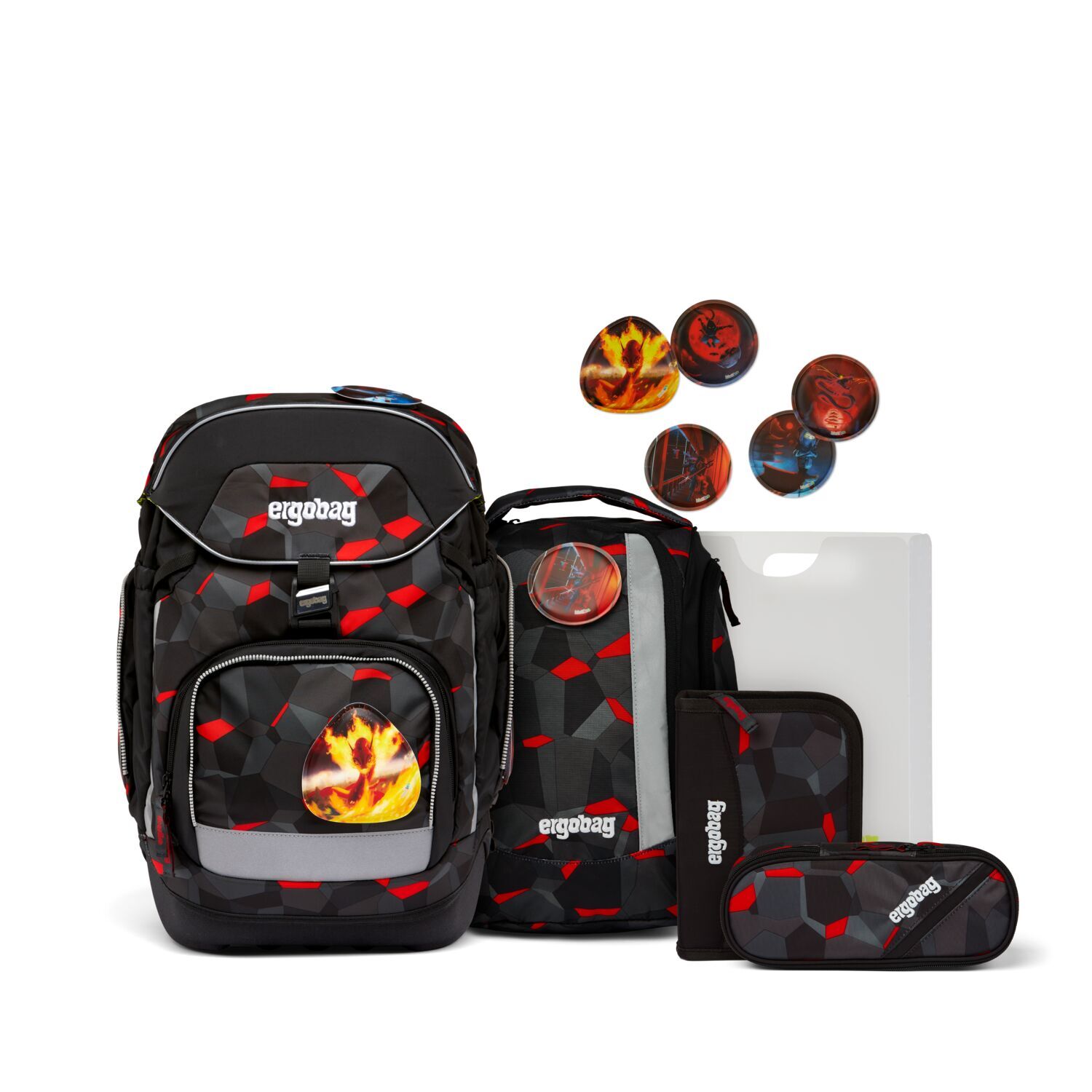 ergobag pack 6-teiliges Schulrucksack-Set 2024 TaekBärdo