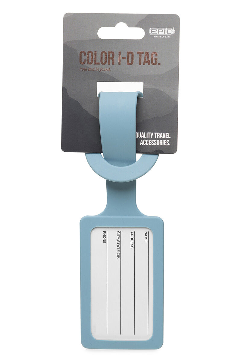 epic Travel Accessories 3.0 Color I.D. Tag SoftBLUE epic Travel Accessories 3.0 Color I.D. Tag SoftBLUE