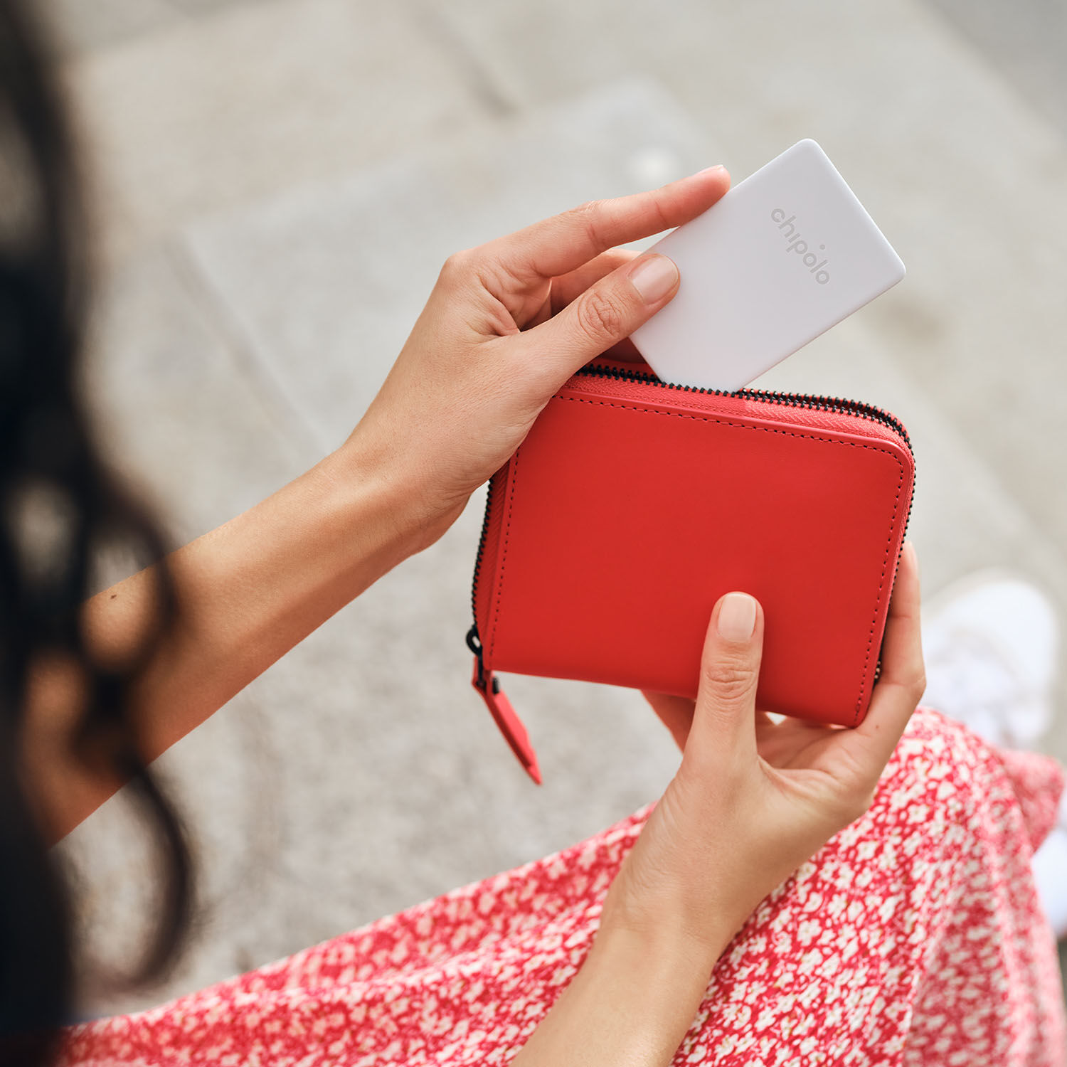 Chipolo CARD Point -- Funktioniert mit der “Mein Gerät finden” von Google-App Off white Chipolo CARD Point -- Funktioniert mit der “Mein Gerät finden” von Google-App Off white