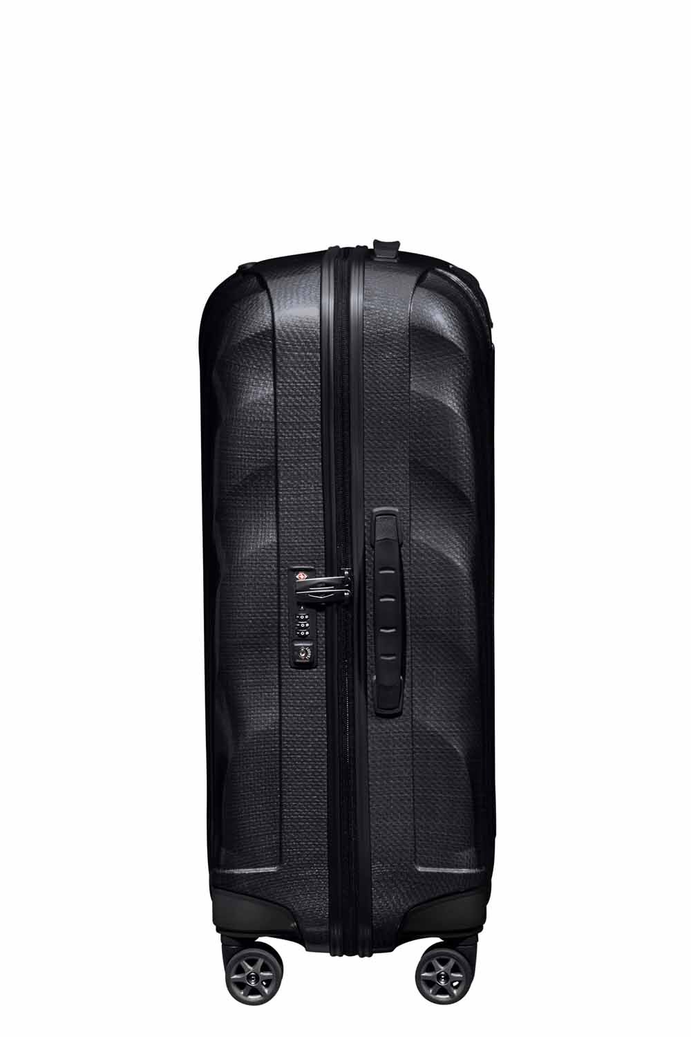 Samsonite C-Lite Trolley mit 4 Rollen 69cm + GRATIS HOTELGUTSCHEIN Black