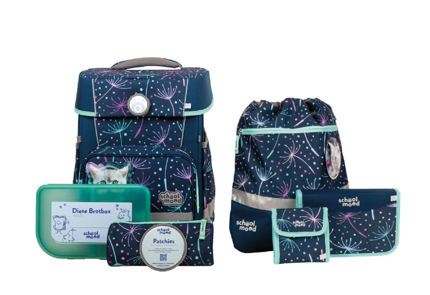 School-Mood Champion 7-tlg. Schulranzenset Lina (Kätzchen) School-Mood Champion 7-tlg. Schulranzenset Lina (Kätzchen)