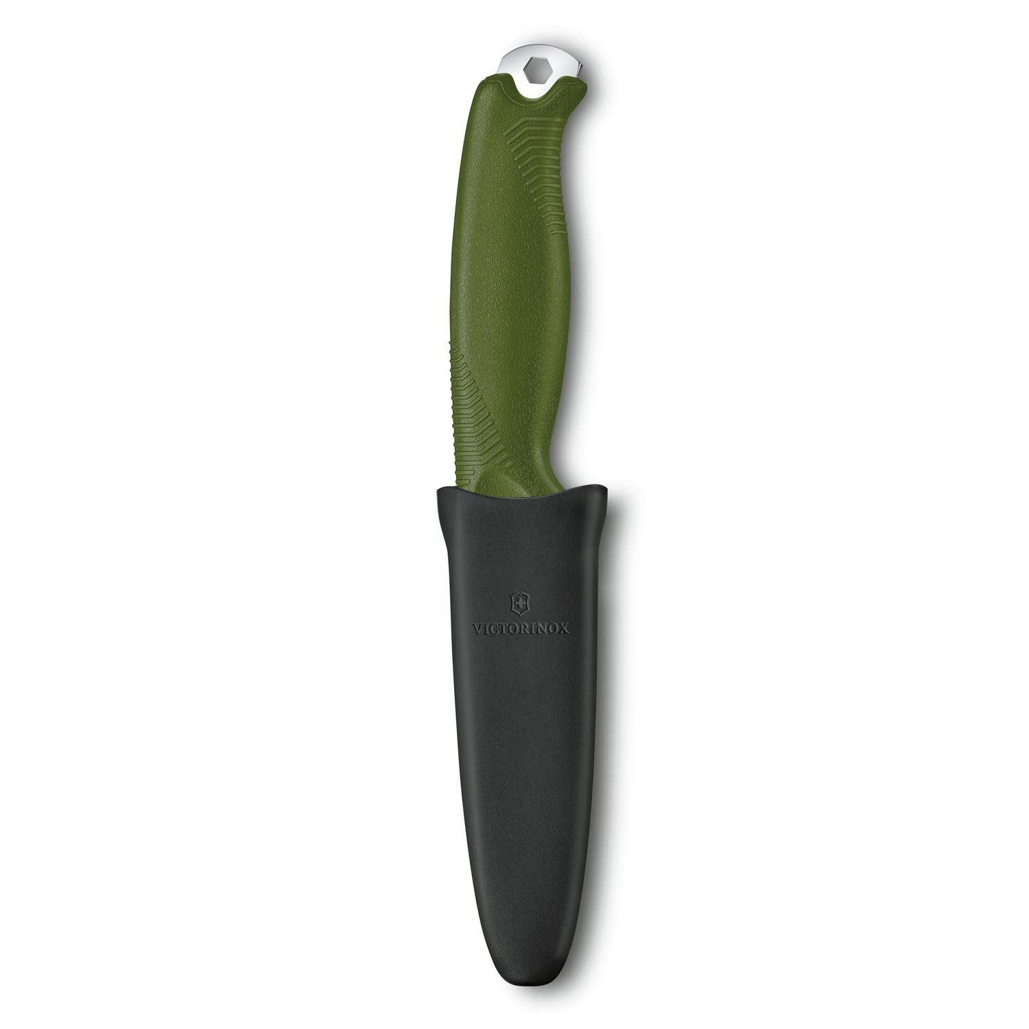 Victorinox Venture Messer mit feststehender Klinge Olive