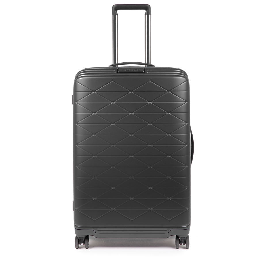 Piquadro PiQ Biz Hartschalentrolley Mittelgroß 4 Rollen schwarz Piquadro PiQ Biz Hartschalentrolley Mittelgroß 4 Rollen schwarz