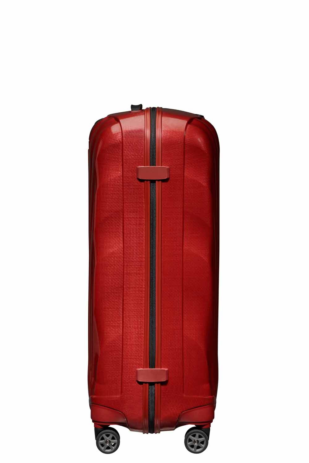 Samsonite C-Lite Trolley mit 4 Rollen 75cm + GRATIS HOTELGUTSCHEIN Chili Red