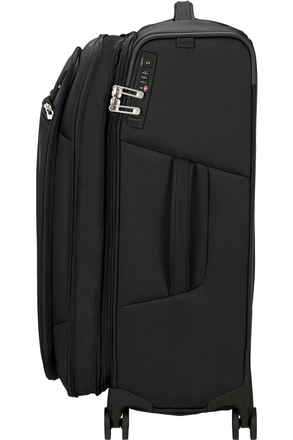 Samsonite Respark Trolley mit 4 Rollen erweiterbar 67cm + GRATIS HOTELGUTSCHEIN Ozone Black