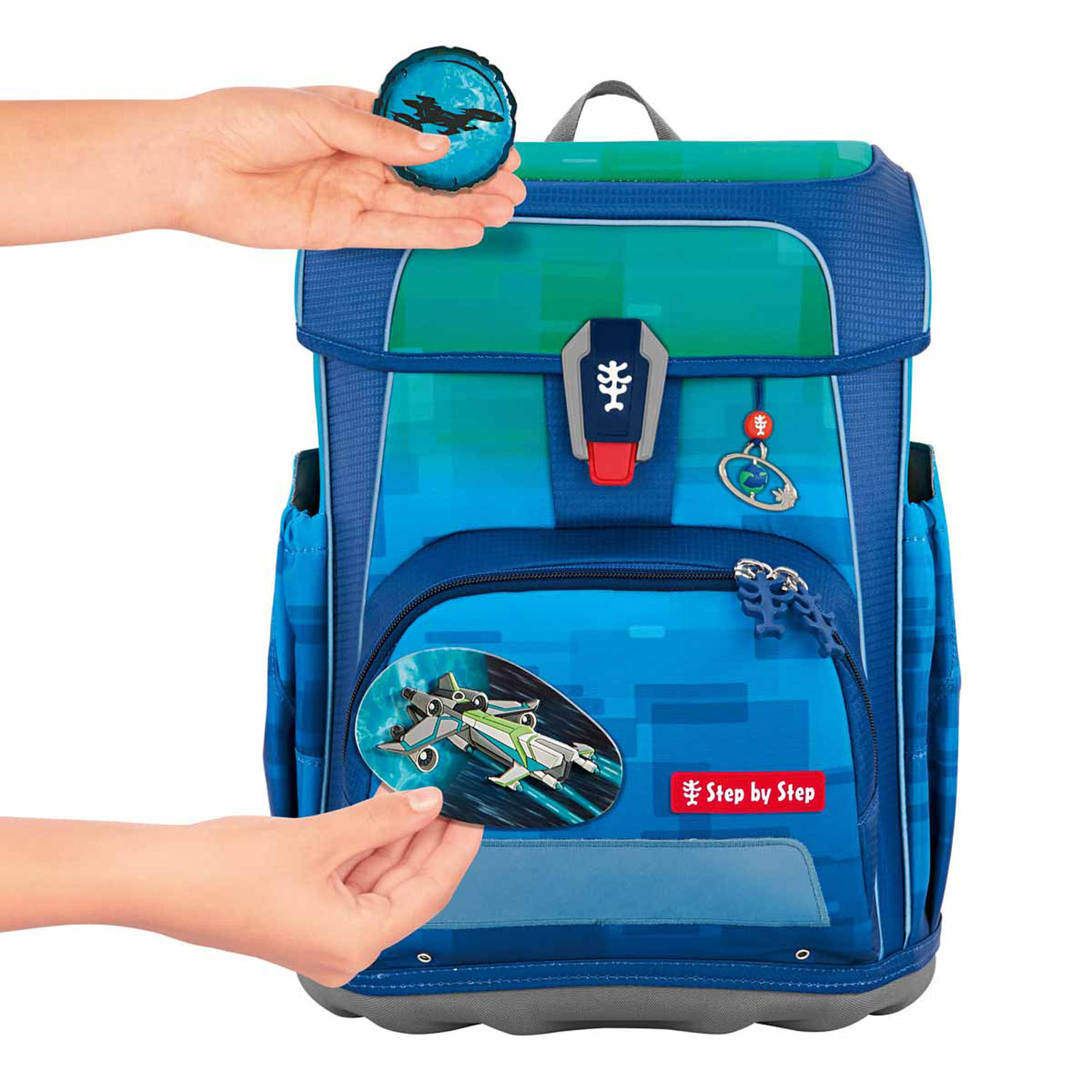 Step by Step MAGIC MAGS Set aus 3-Teilen Space Craft Spike