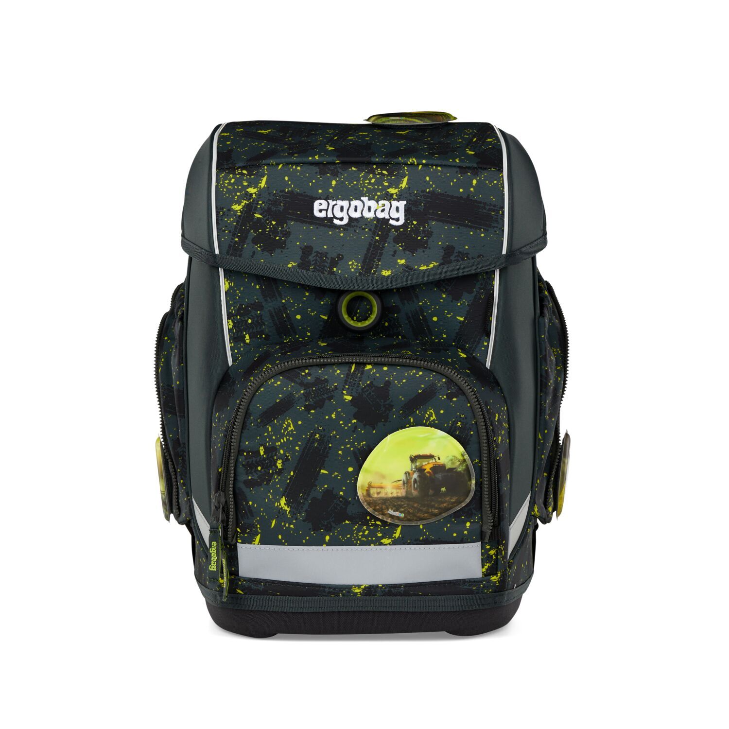 ergobag cubo 5-teiliges Schulrucksack-Set 2025 MähdreschBär