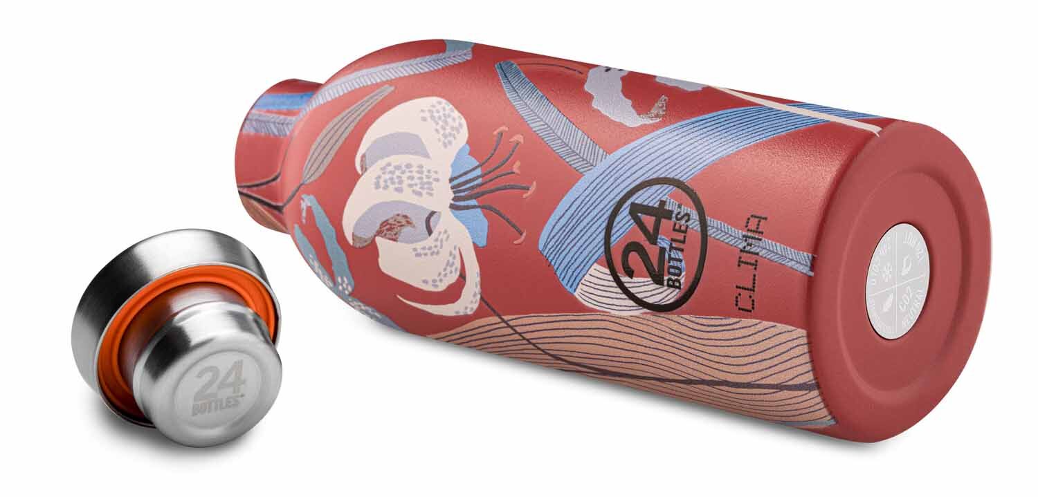 24Bottles® Clima Bottle Scarlet Lily 500ml