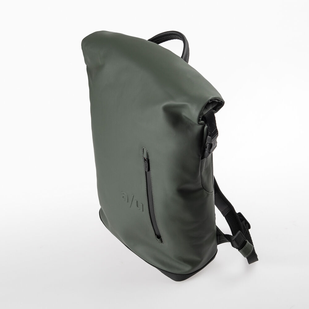 aunts & uncles Japan Nishi Tokio Rolltop Rucksack für 13" Notebookfach forest night