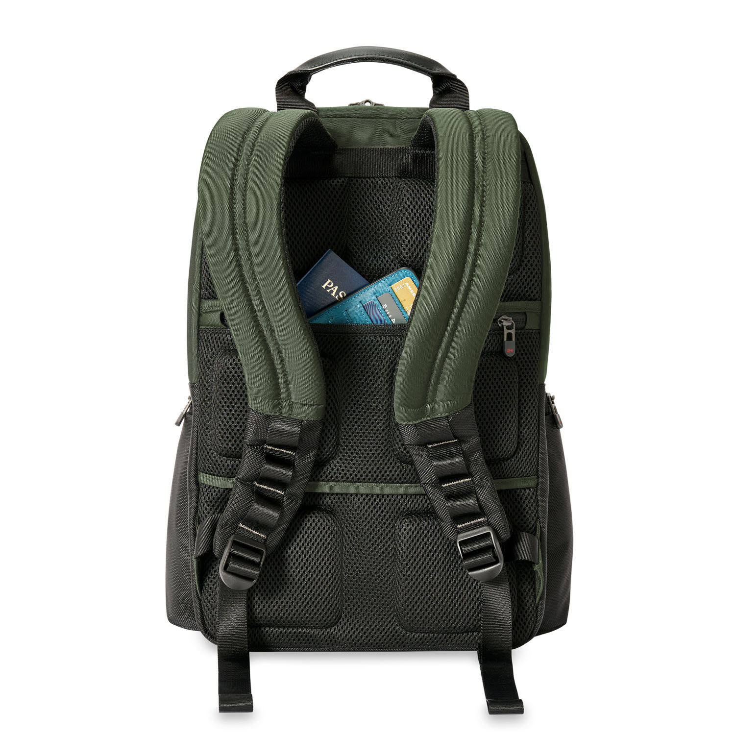 Briggs & Riley HTA Medium Cargo Multi-Pocket Backpack Forest
