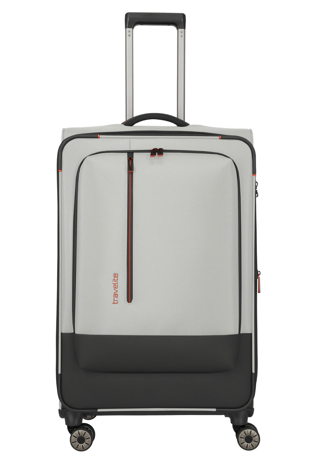Travelite Crosslite Trolley L 4-Rollen erweiterbar Natur