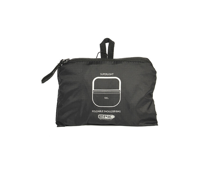epic Essentials Foldable Superlight Shoulder Bag Schwarz epic Essentials Foldable Superlight Shoulder Bag Schwarz