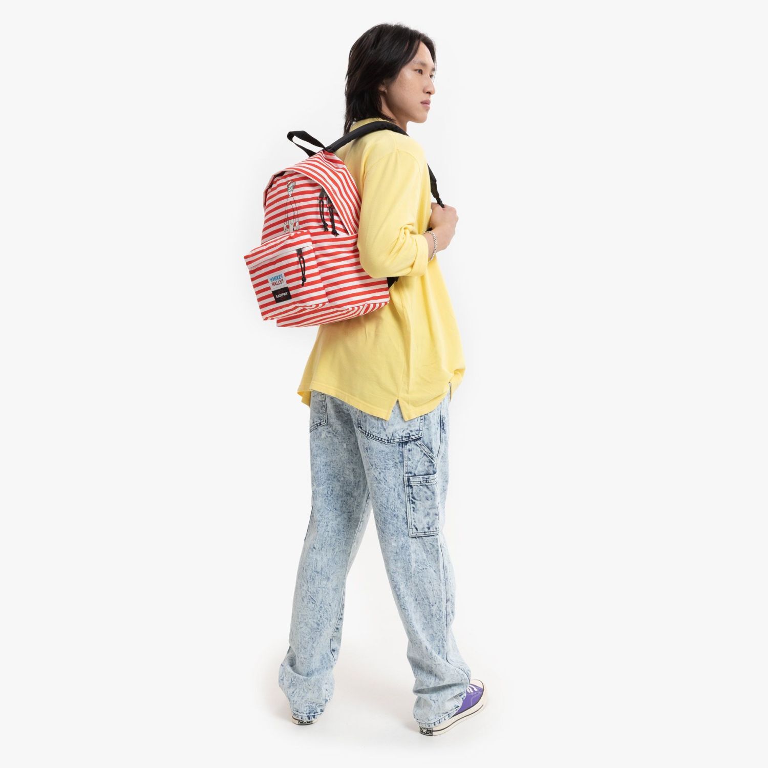 Eastpak Padded Pak'r® SPECIAL EDITION Rucksack Where's Wally Silk Stripe