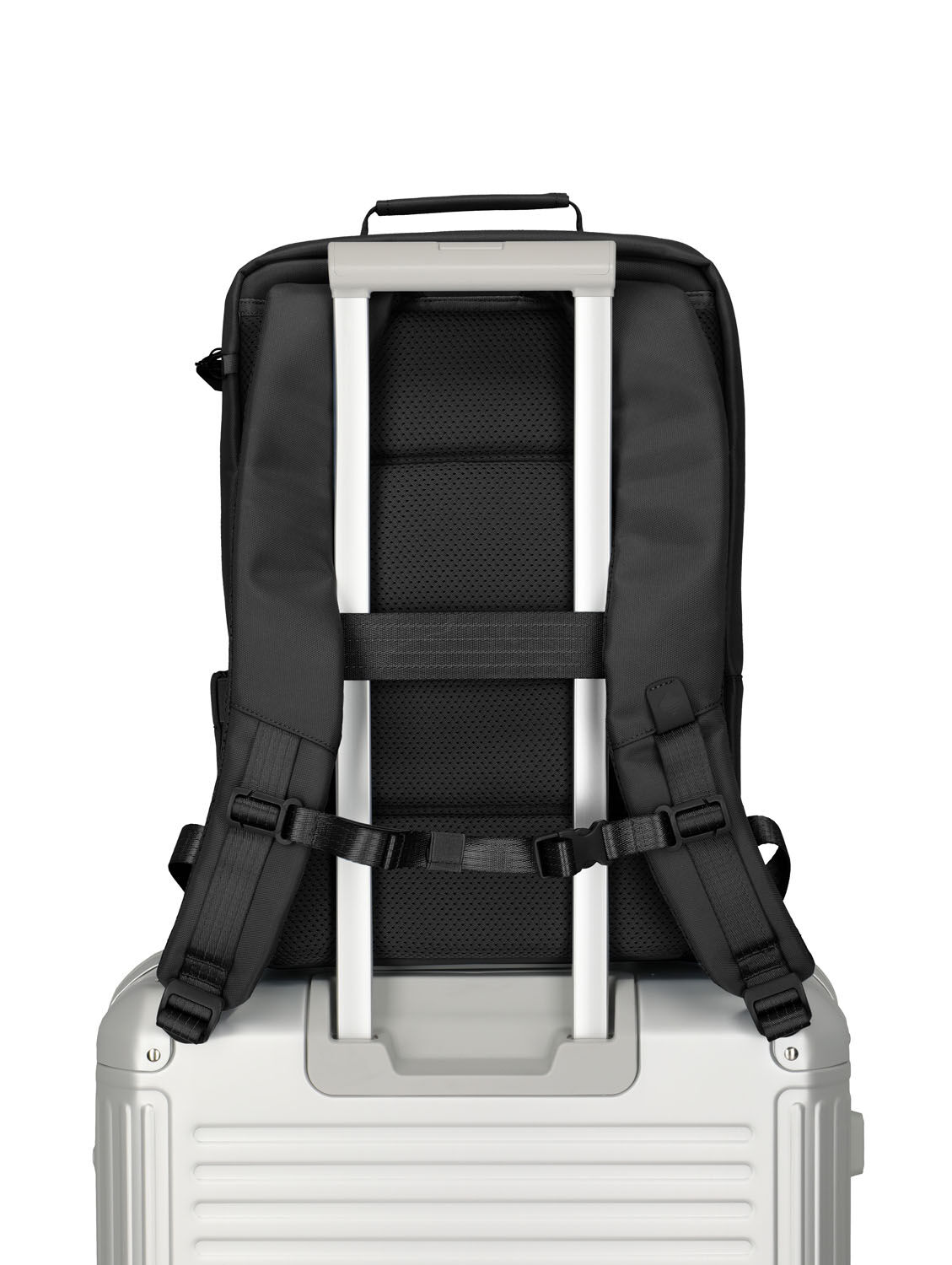 Travelite Workfloow Rucksack M mit 15,6" Laptopfach Schwarz