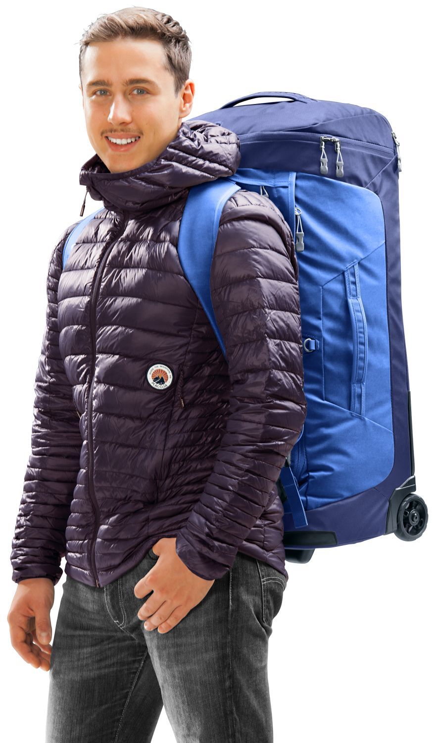 Deuter Duffel Pro Movo 60 Reisetasche auf Rollen Neptune-Nightblue