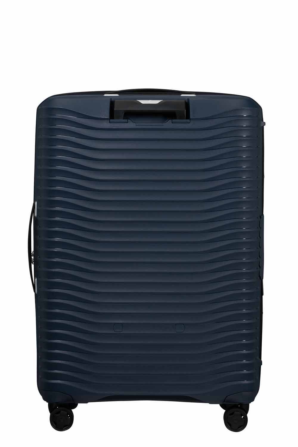 Samsonite Upscape Trolley mit 4 Rollen erweiterbar 75cm + GRATIS HOTELGUTSCHEIN Blue Nights