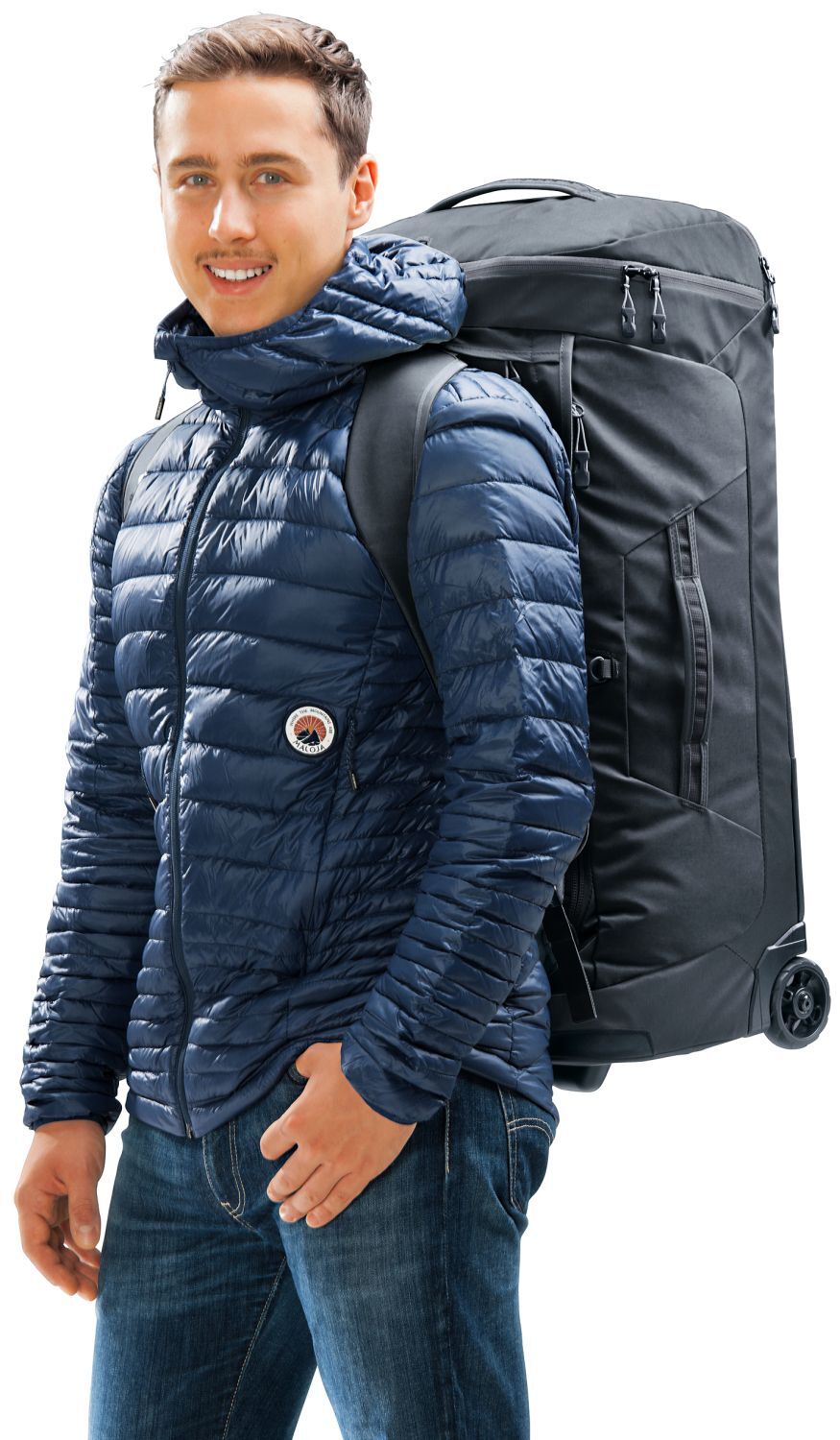 Deuter Duffel Pro Movo 60 Reisetasche auf Rollen Black Deuter Duffel Pro Movo 60 Reisetasche auf Rollen Black