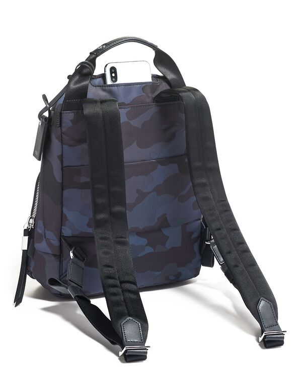 Tumi Devoe Sterling Rucksack Navy Camouflage-Recycled Tumi Devoe Sterling Rucksack Navy Camouflage-Recycled