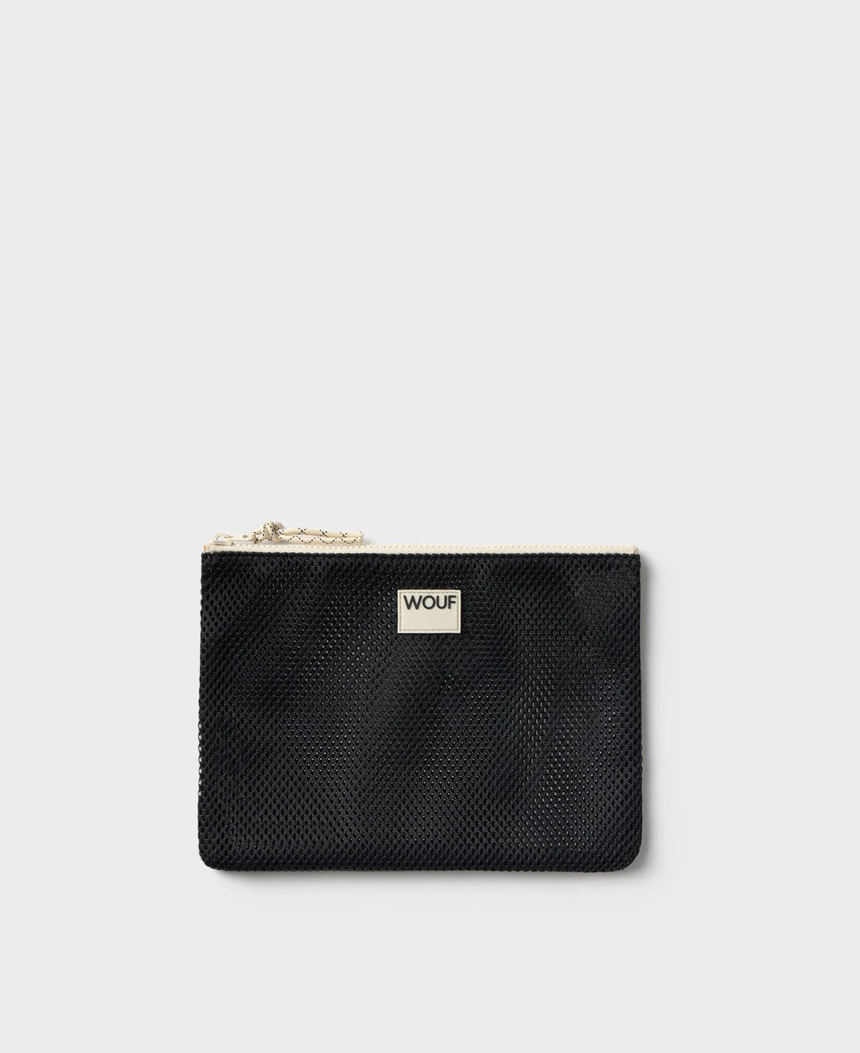 Wouf Mesh-Kollektion Pouch Onyx