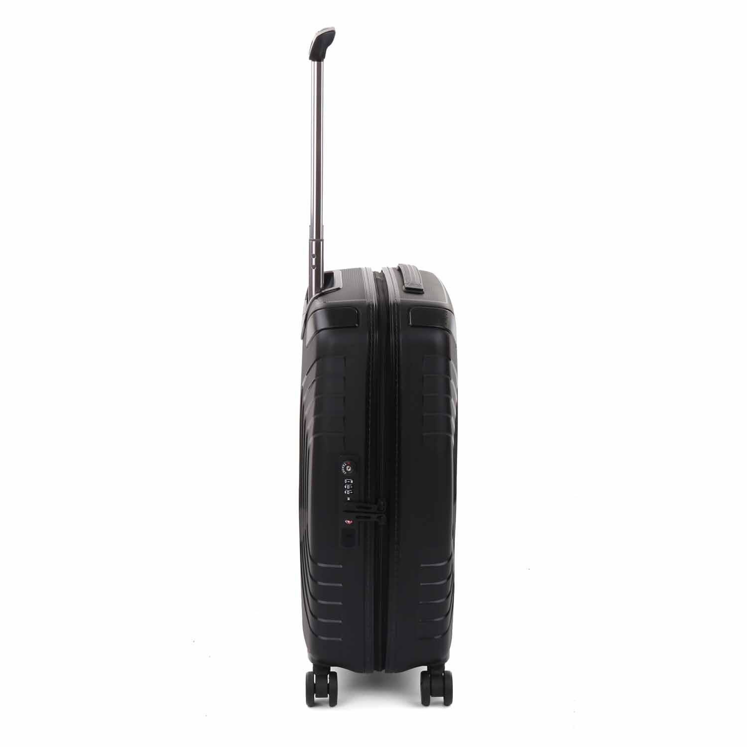 Roncato Ypsilon Handgepäck Carry-On 4-Rollen, erweiterbar Schwarz