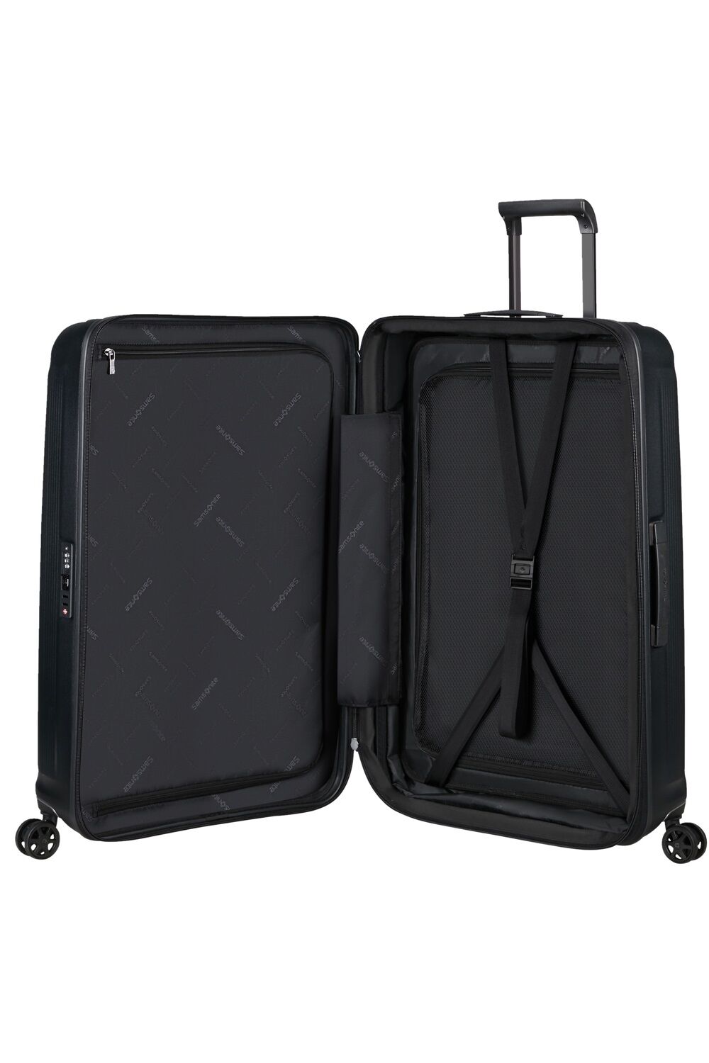 Samsonite Nuon Trolley mit 4 Rollen erweiterbar 69cm + GRATIS HOTELGUTSCHEIN Matt Graphite