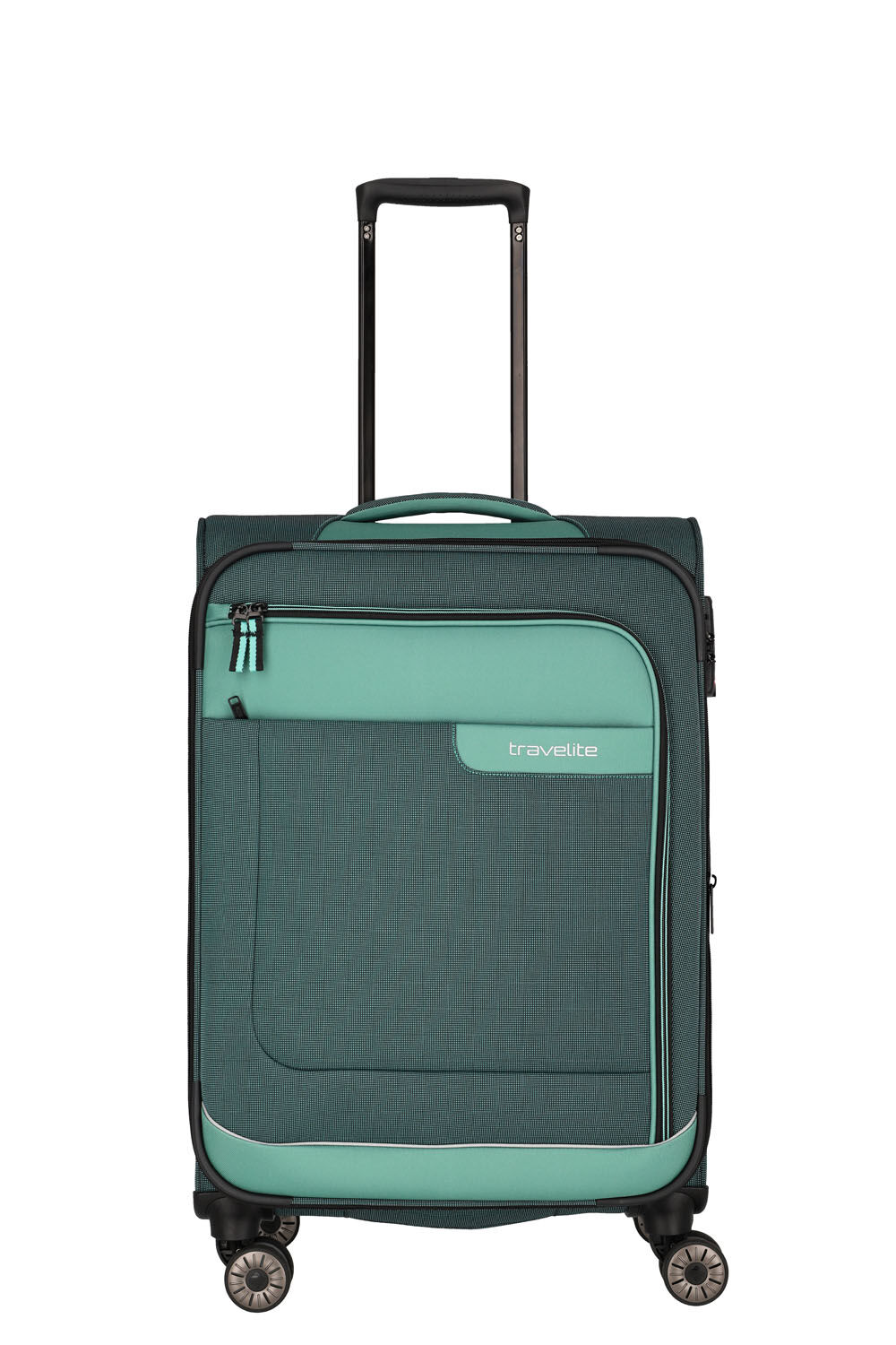 Travelite Viia Trolley-Set 4w L/M erweiterbar Eukalyptus