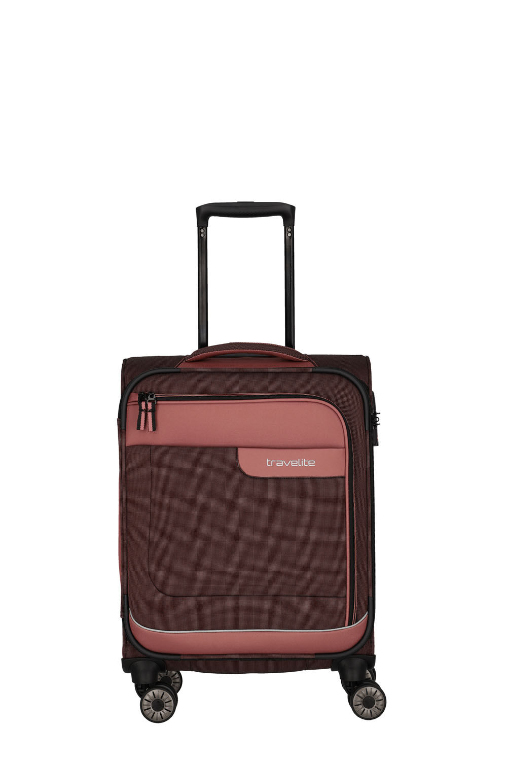 Travelite Viia Trolley-Set 4-Rad L erw./M erw./S/Reisetasche Frühlingsrose