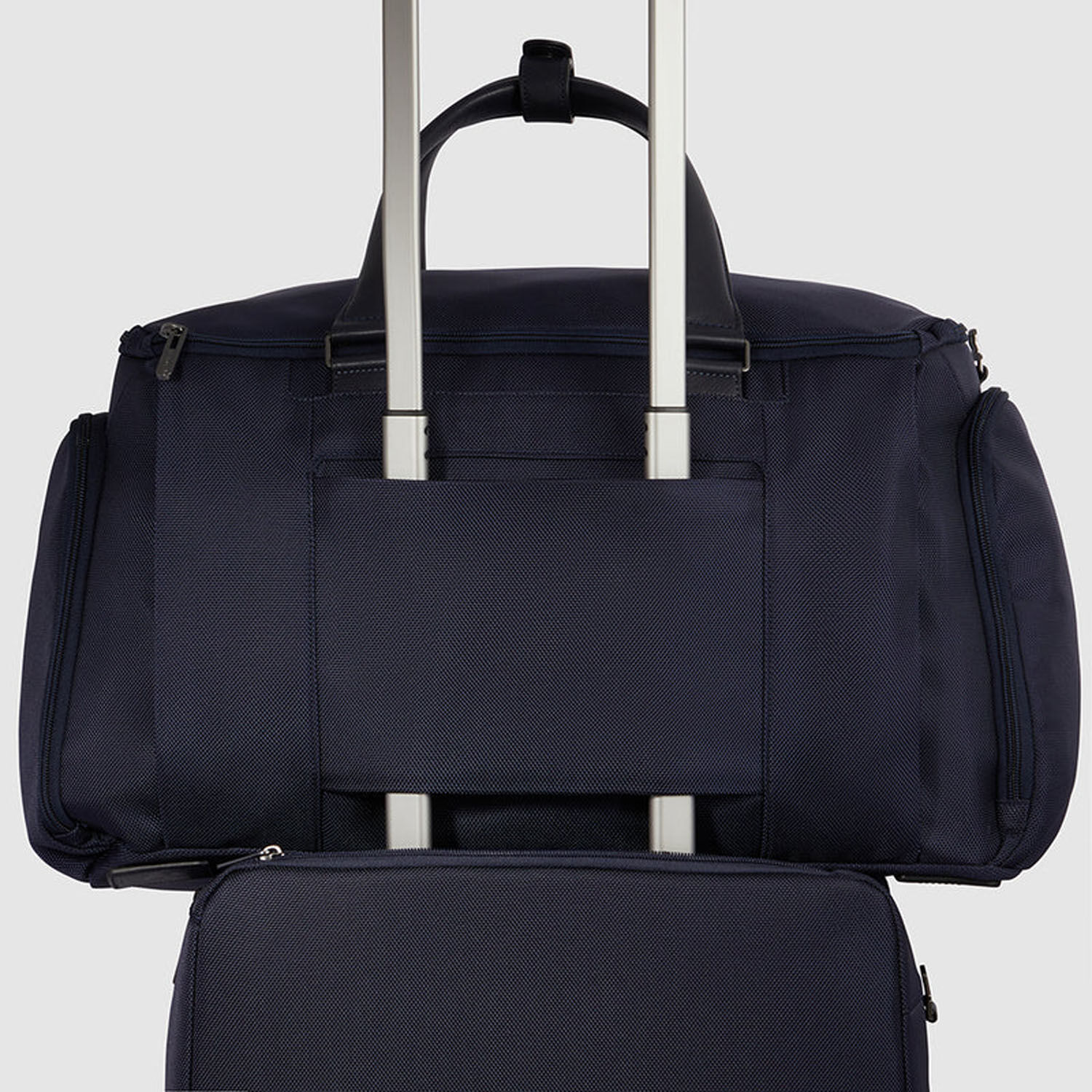 Piquadro Brief Gym/Business Tasche, als Rucksack tragbar Blau