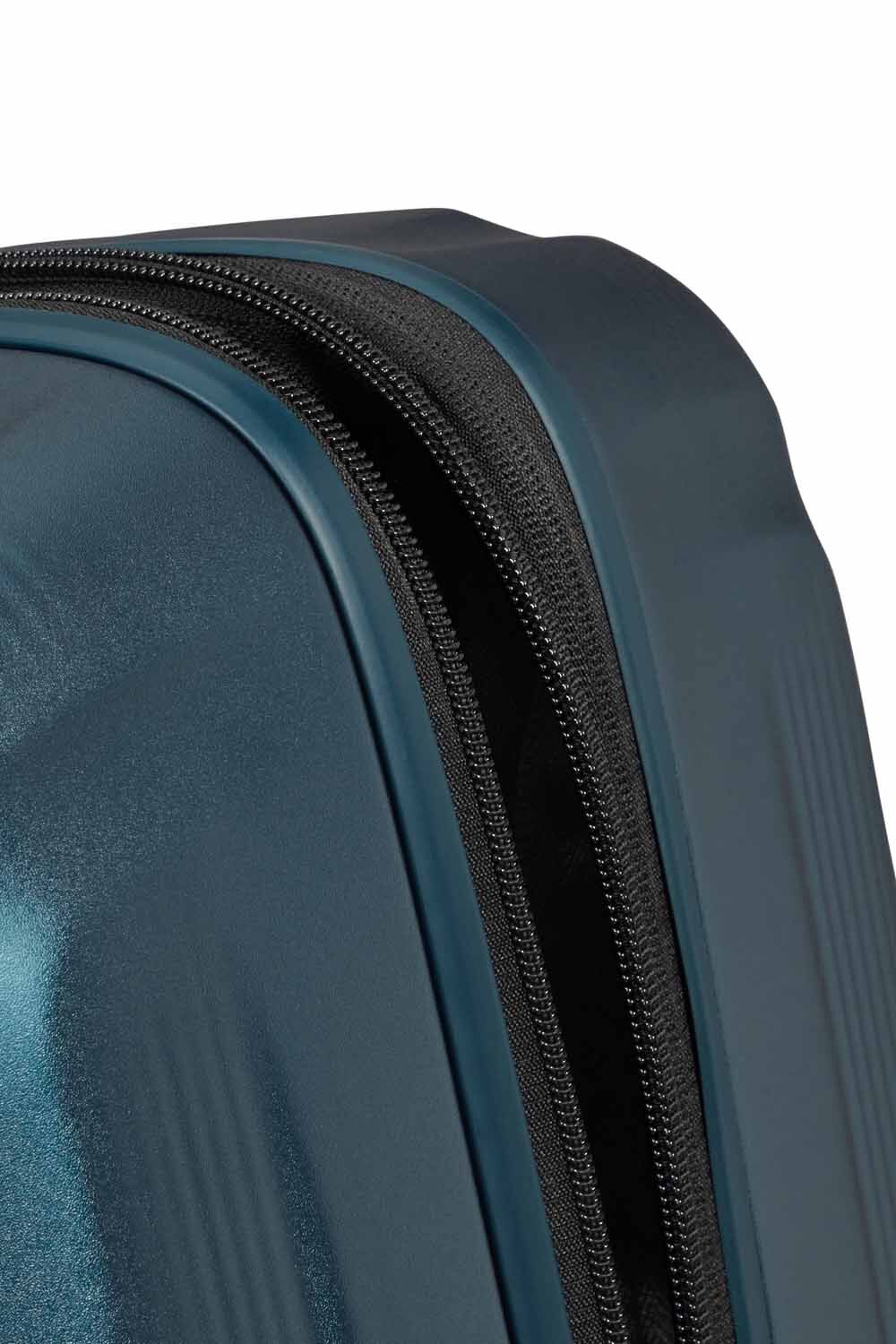 Samsonite Nuon Trolley mit 4 Rollen erweiterbar 69cm + GRATIS HOTELGUTSCHEIN Matt Petrol Blue