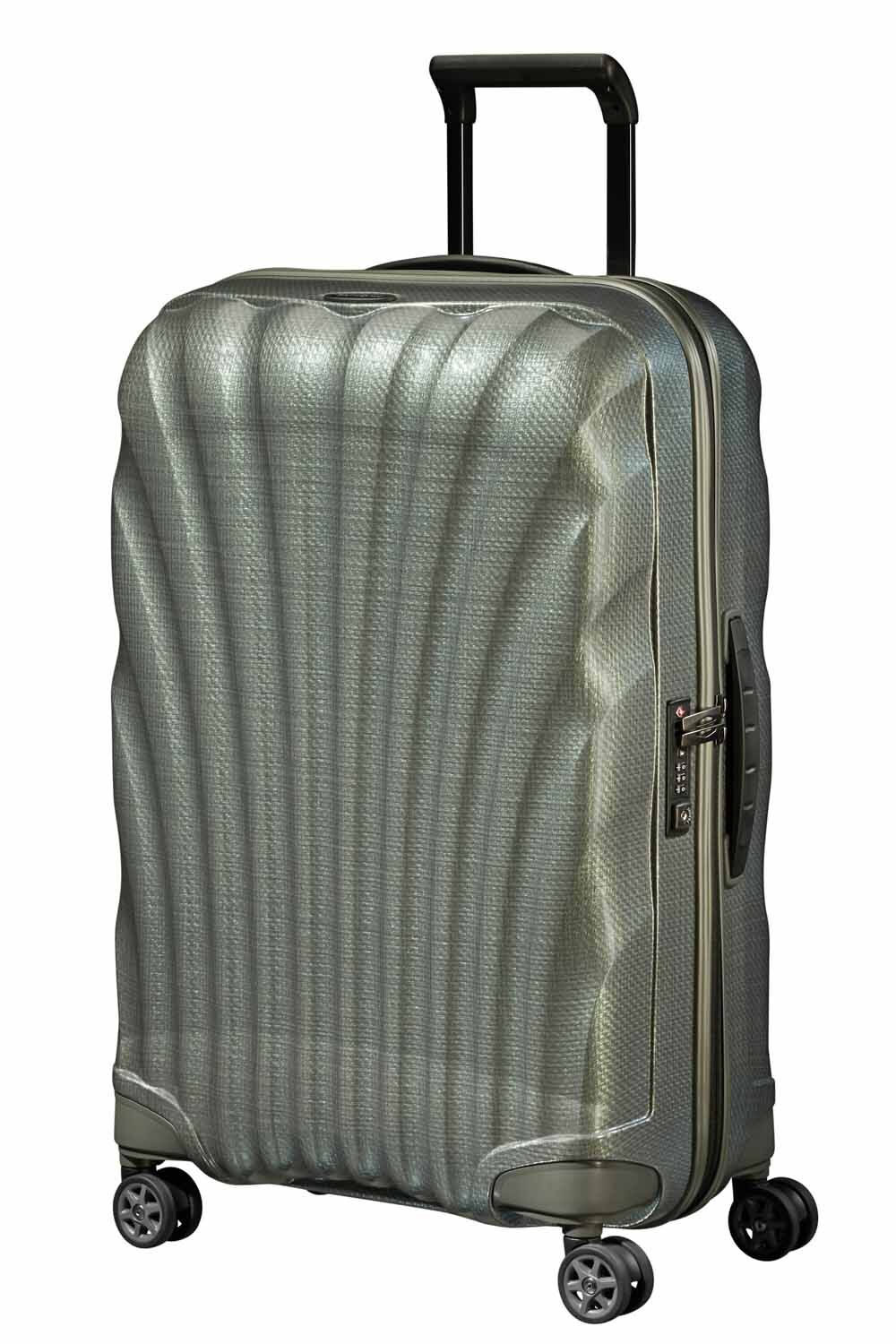 Samsonite C-Lite Trolley mit 4 Rollen 69cm + GRATIS HOTELGUTSCHEIN Metallic Green Samsonite C-Lite Trolley mit 4 Rollen 69cm + GRATIS HOTELGUTSCHEIN Metallic Green