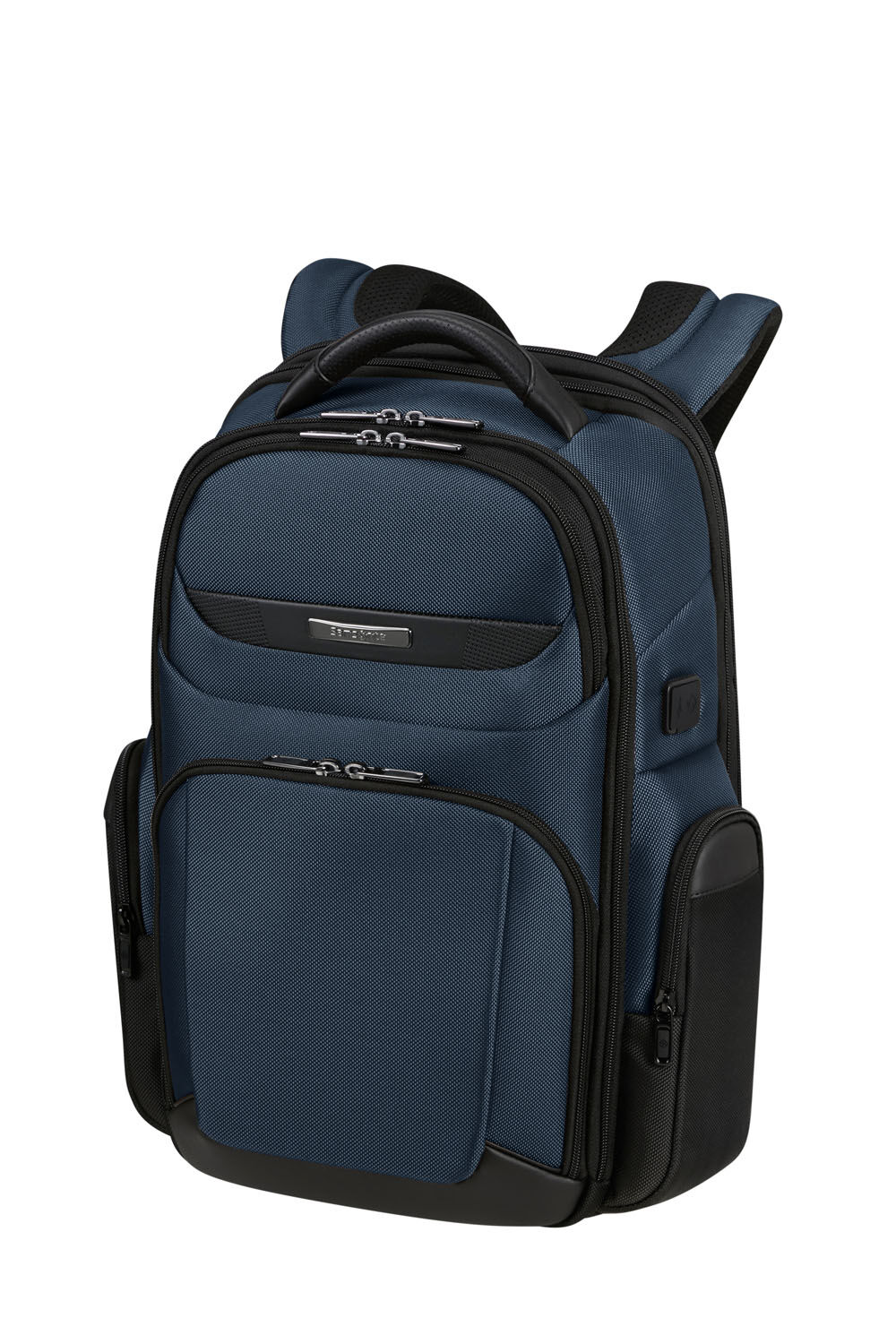Samsonite Pro-DLX 6 Rucksack expandable 15.6" + GRATIS HOTELGUTSCHEIN Blau