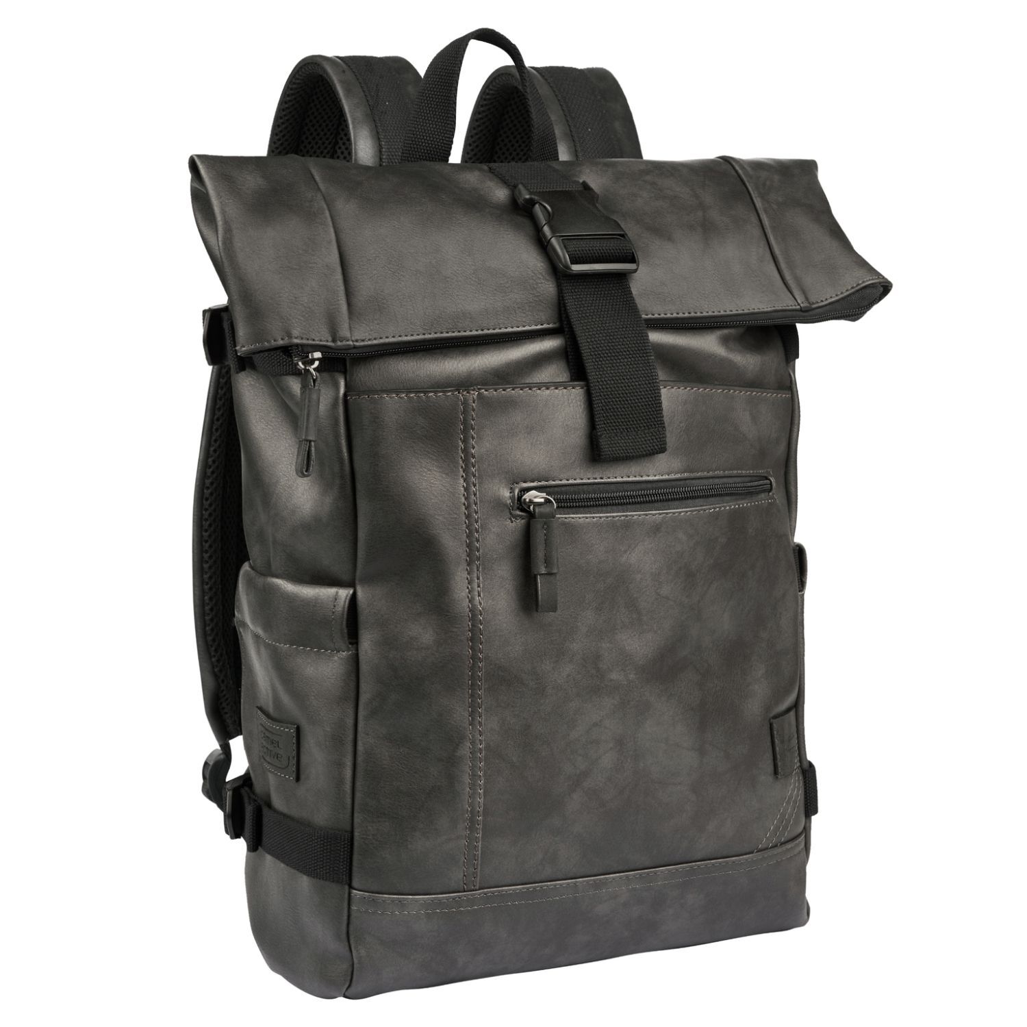 Camel Active LAOS Rolltop Rucksack aus Kunstleder