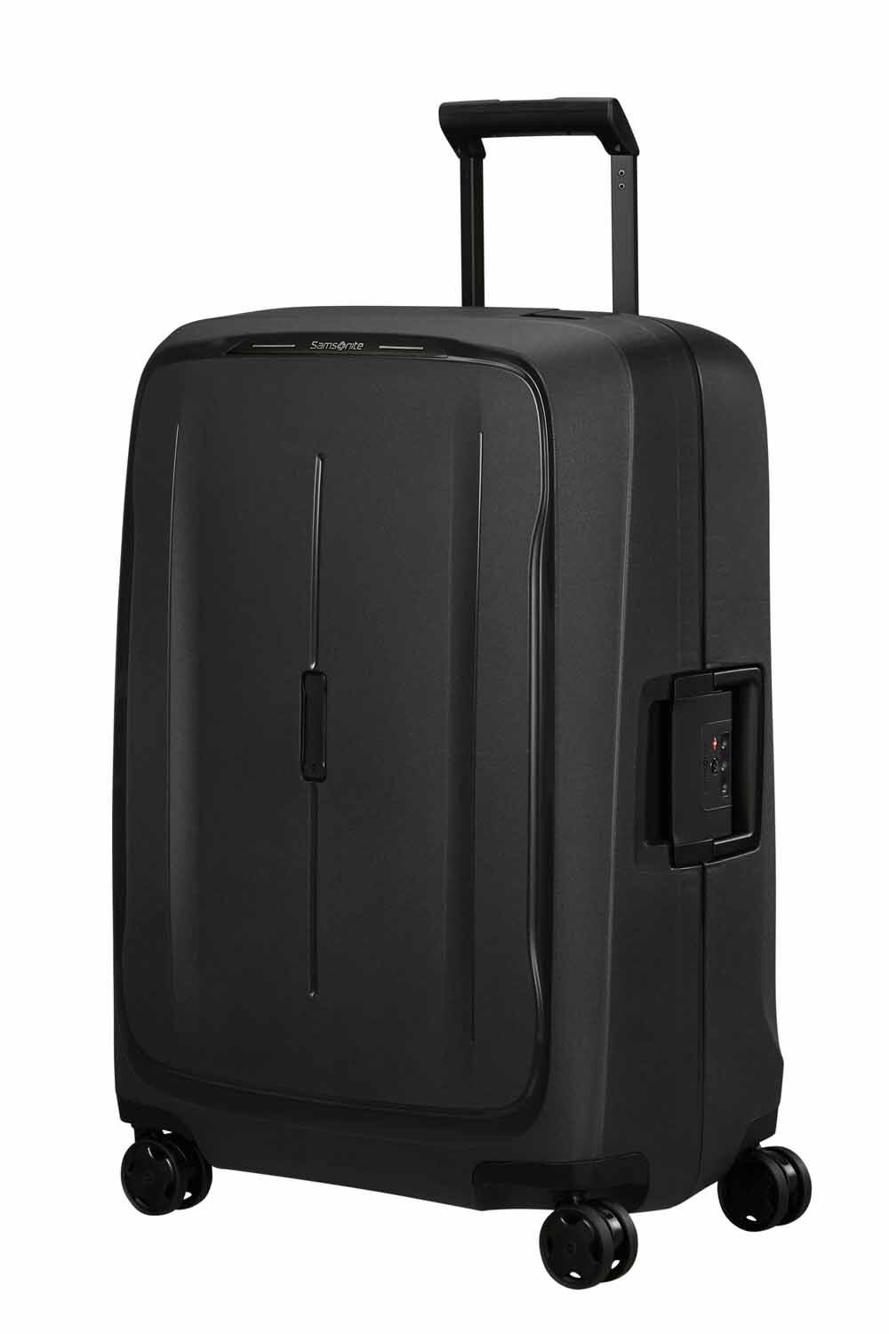 Samsonite Essens Trolley mit 4 Rollen 69cm + GRATIS HOTELGUTSCHEIN Graphite