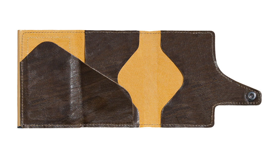 Tru Virtu Click & Slide Wallet *Special Edition* Caramba Mossgreen-Yellow/Gold