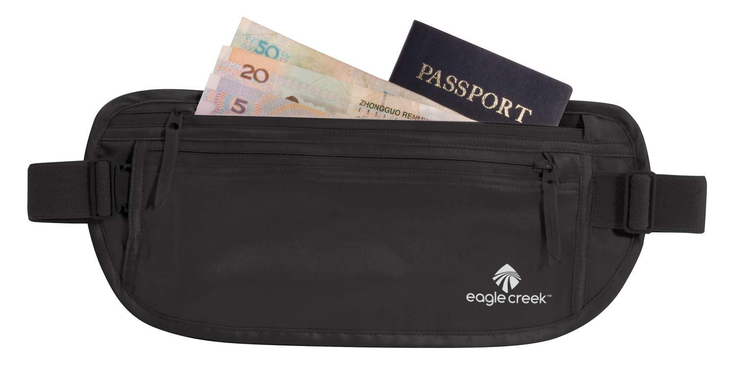 Eagle Creek Security Silk Undercover™ Money Belt Black