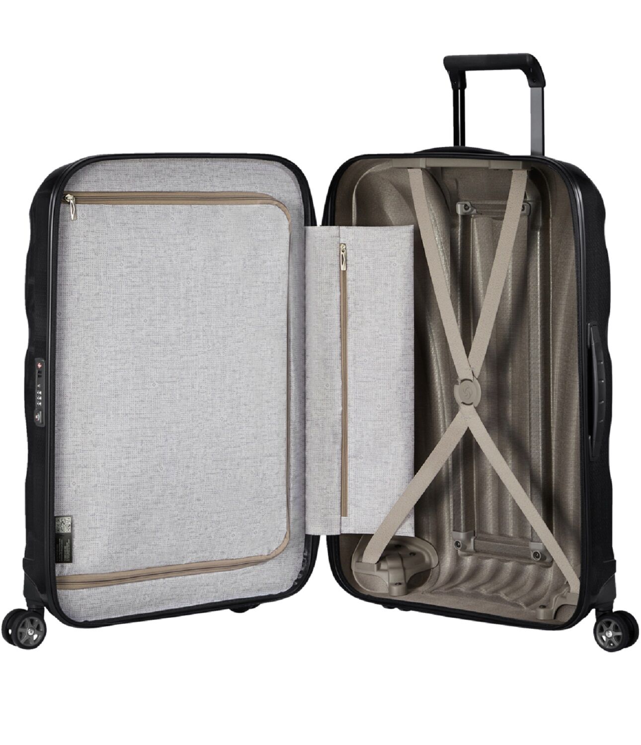 Samsonite C-Lite Season Trolley mit 4 Rollen 81cm Black