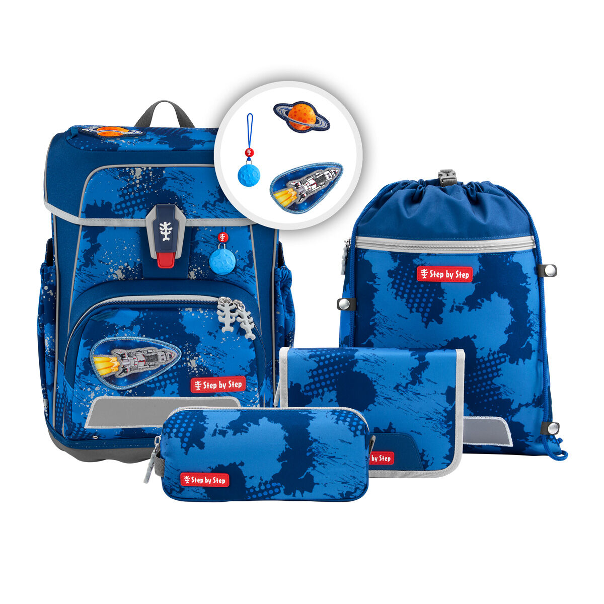 Step by Step CLOUD REFLECT Schulranzen 5-teiliges Set, Kollektion 2026 Step by Step CLOUD REFLECT Schulranzen 5-teiliges Set, Kollektion 2026