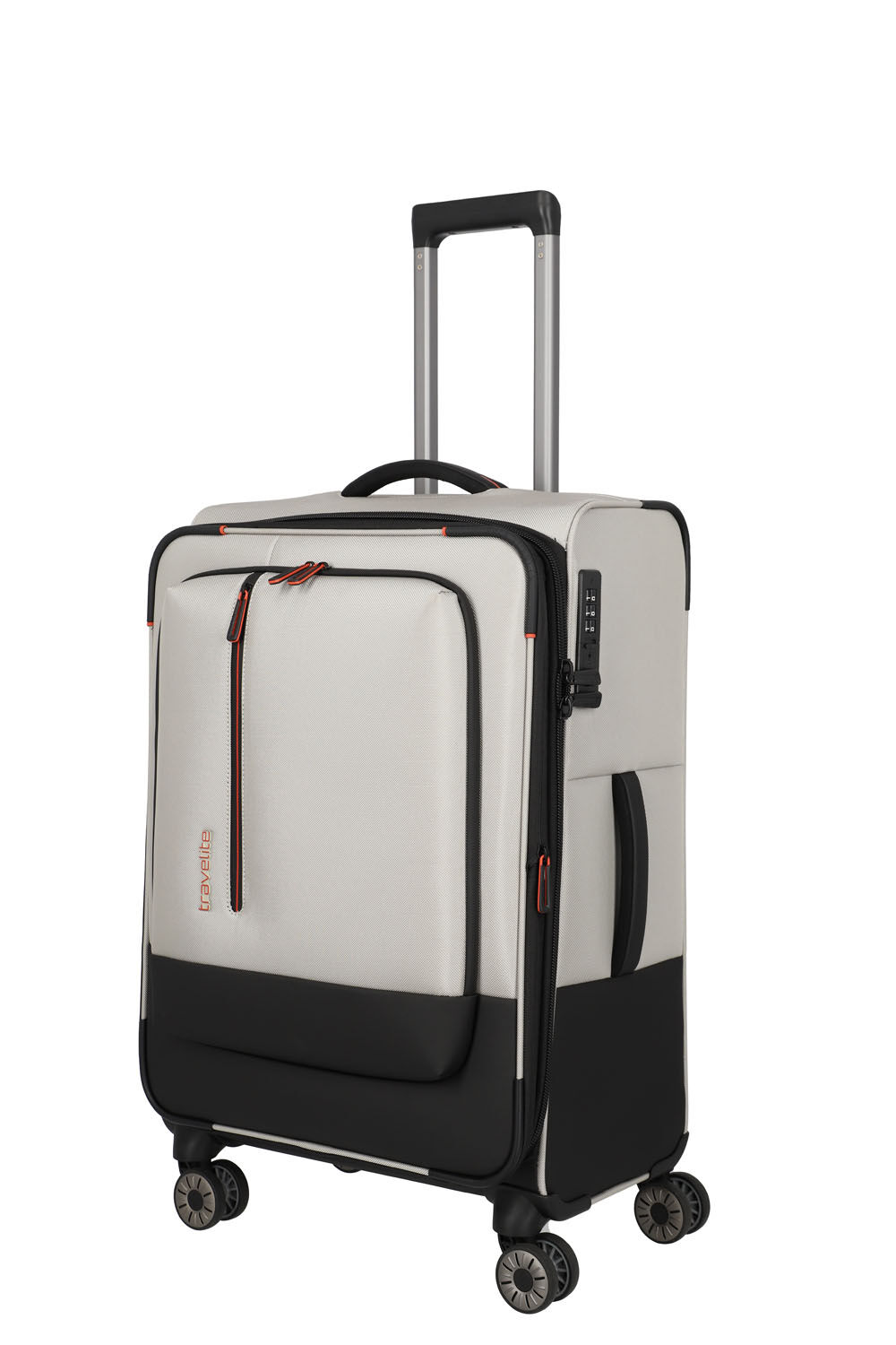 Travelite Crosslite Trolley M 4-Rollen erweiterbar Natur Travelite Crosslite Trolley M 4-Rollen erweiterbar Natur