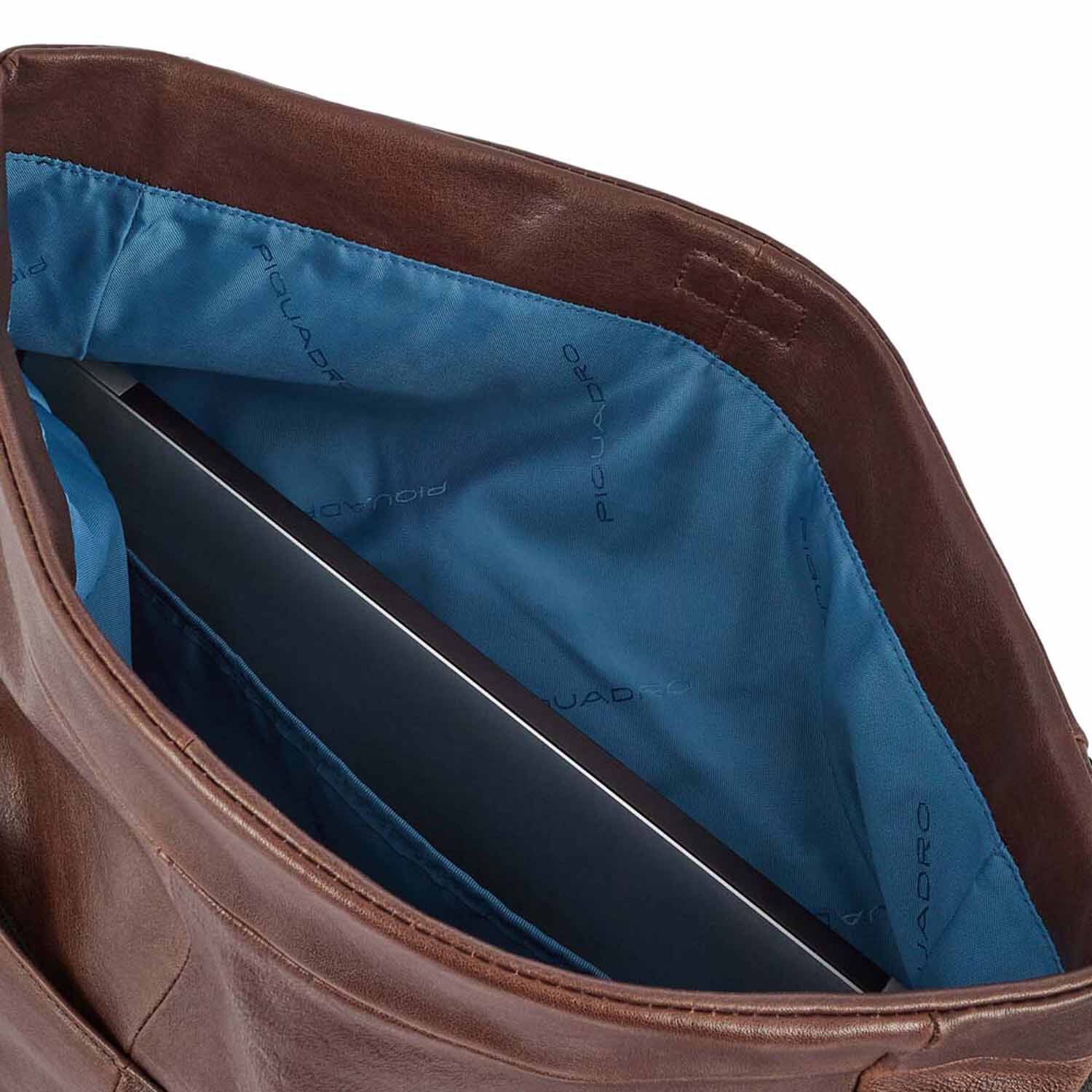 Piquadro Harper Fahrrad Laptopkuriertasche mit iPad®Pro 12,9"-Fach dark brown Piquadro Harper Fahrrad Laptopkuriertasche mit iPad®Pro 12,9"-Fach dark brown