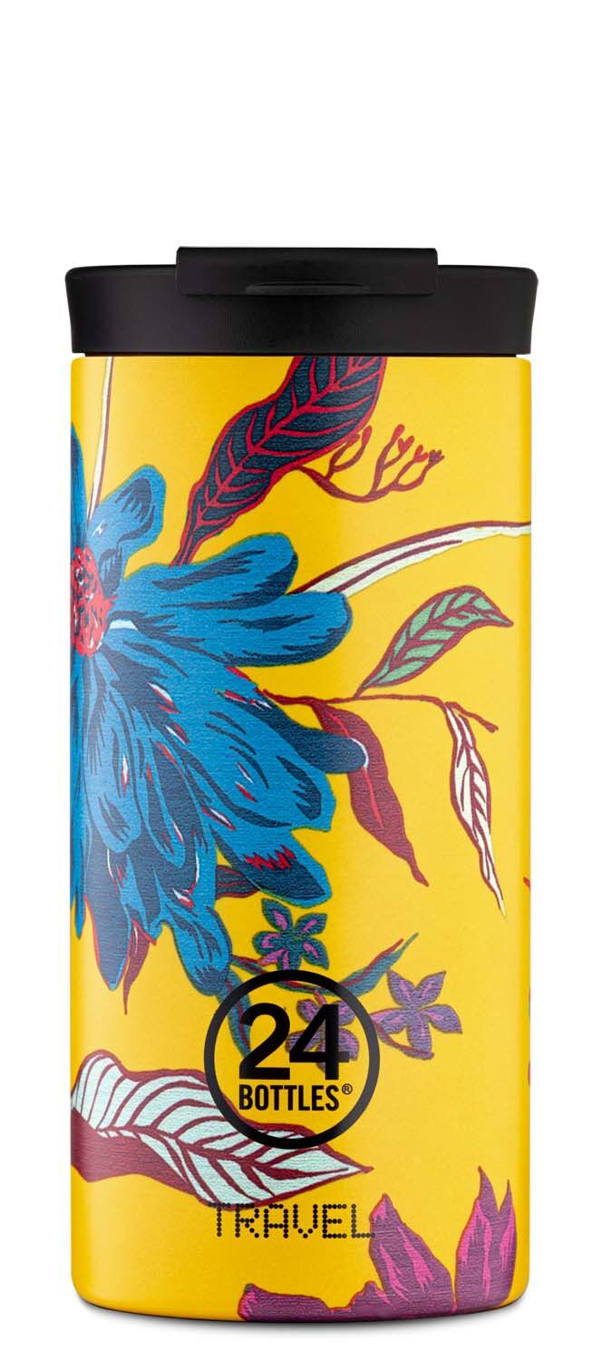 24Bottles® Travel Tumbler Floral 600ml