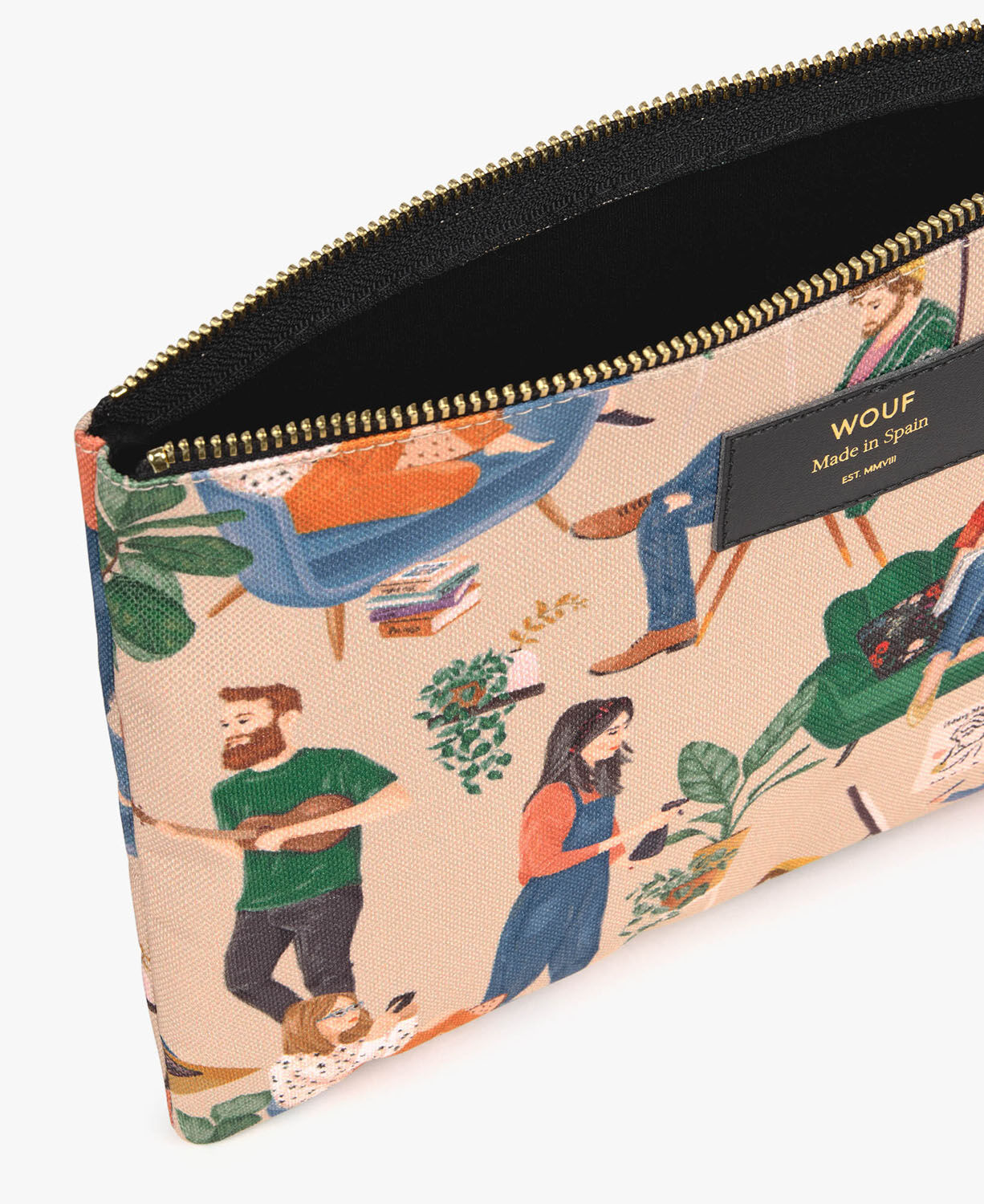 Wouf Accessories XL Pouch Bag Recycled Collection Cozy Wouf Accessories XL Pouch Bag Recycled Collection Cozy