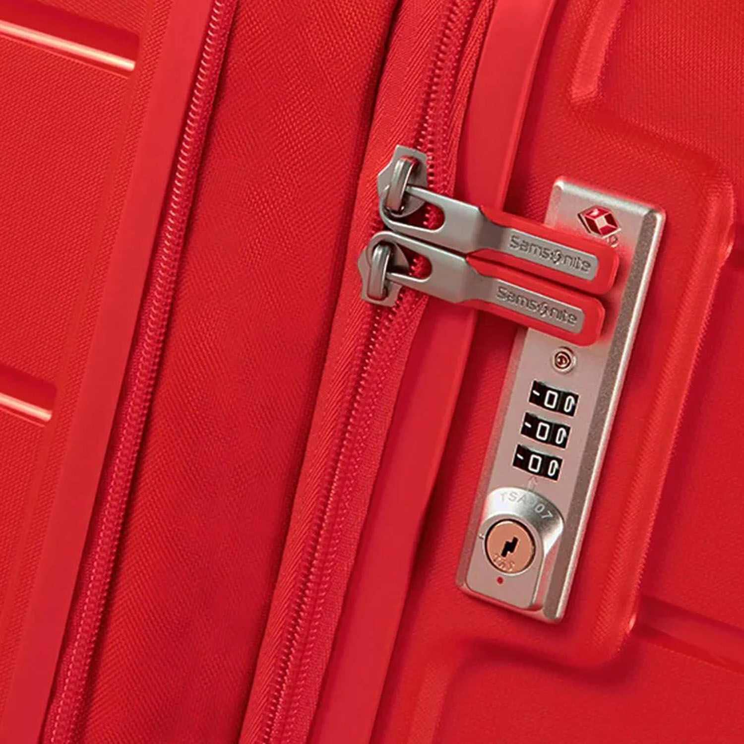 Samsonite Flux Spinner 68cm erweiterbar Red