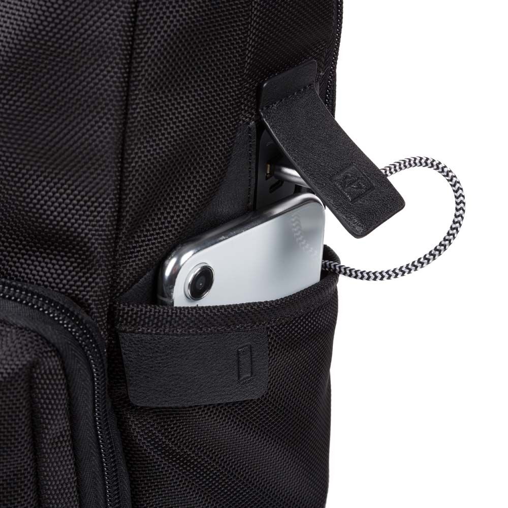 Piquadro Brief 2 Laptoprucksack aus rezykliertem Stoff, BagMotic Schwarz Piquadro Brief 2 Laptoprucksack aus rezykliertem Stoff, BagMotic Schwarz