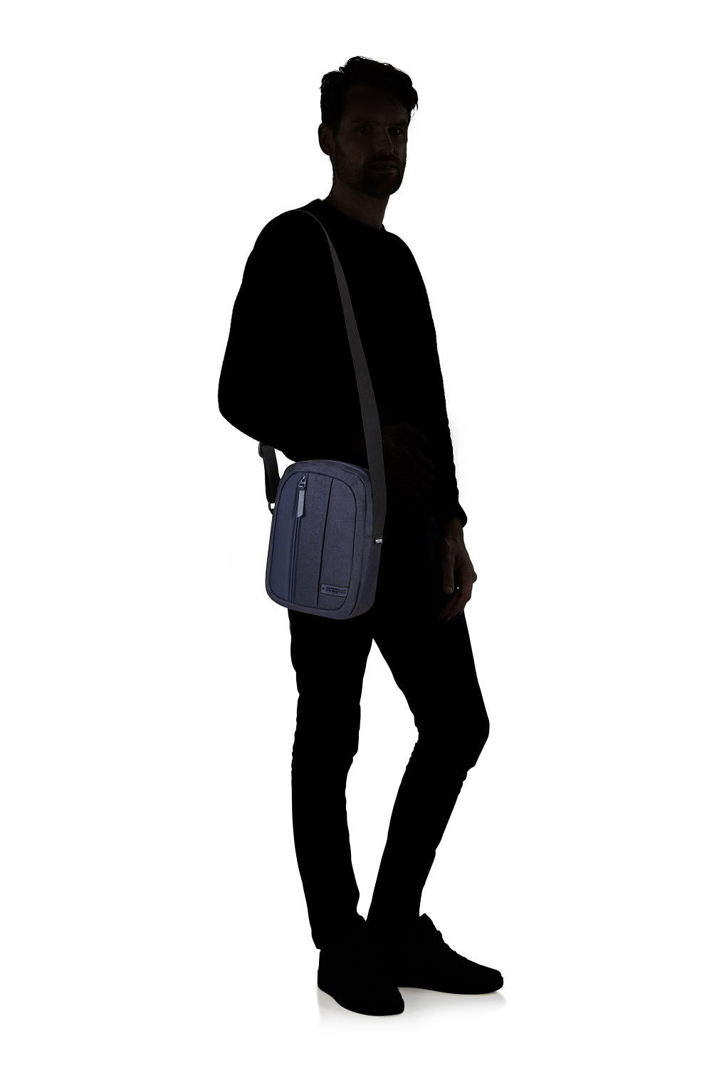 American Tourister Streethero Umhängetasche /Cross-Over Navy Melange