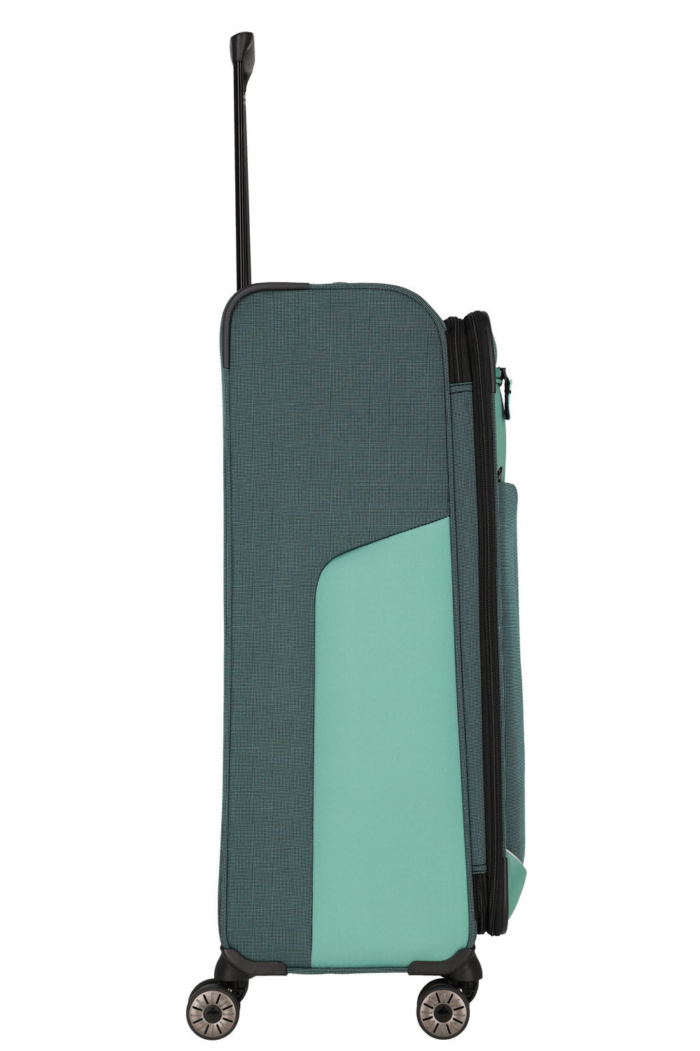 Travelite Viia Trolley L 4-Rollen erweiterbar Eukalyptus